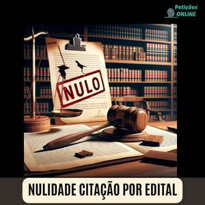 Modelo de agravo de instrumento nulidade de citação por edital