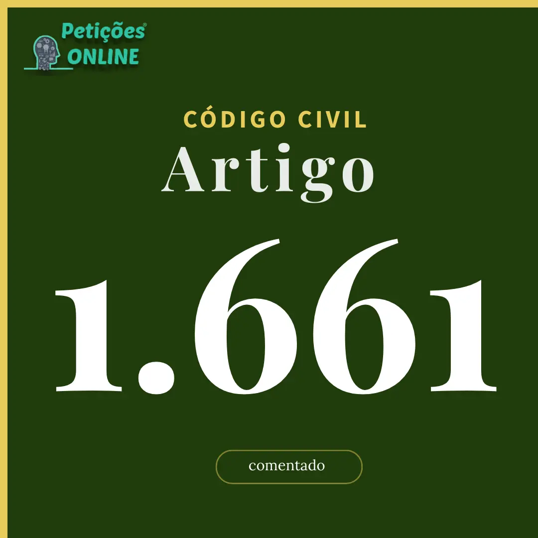CC Art 1661 Comentado