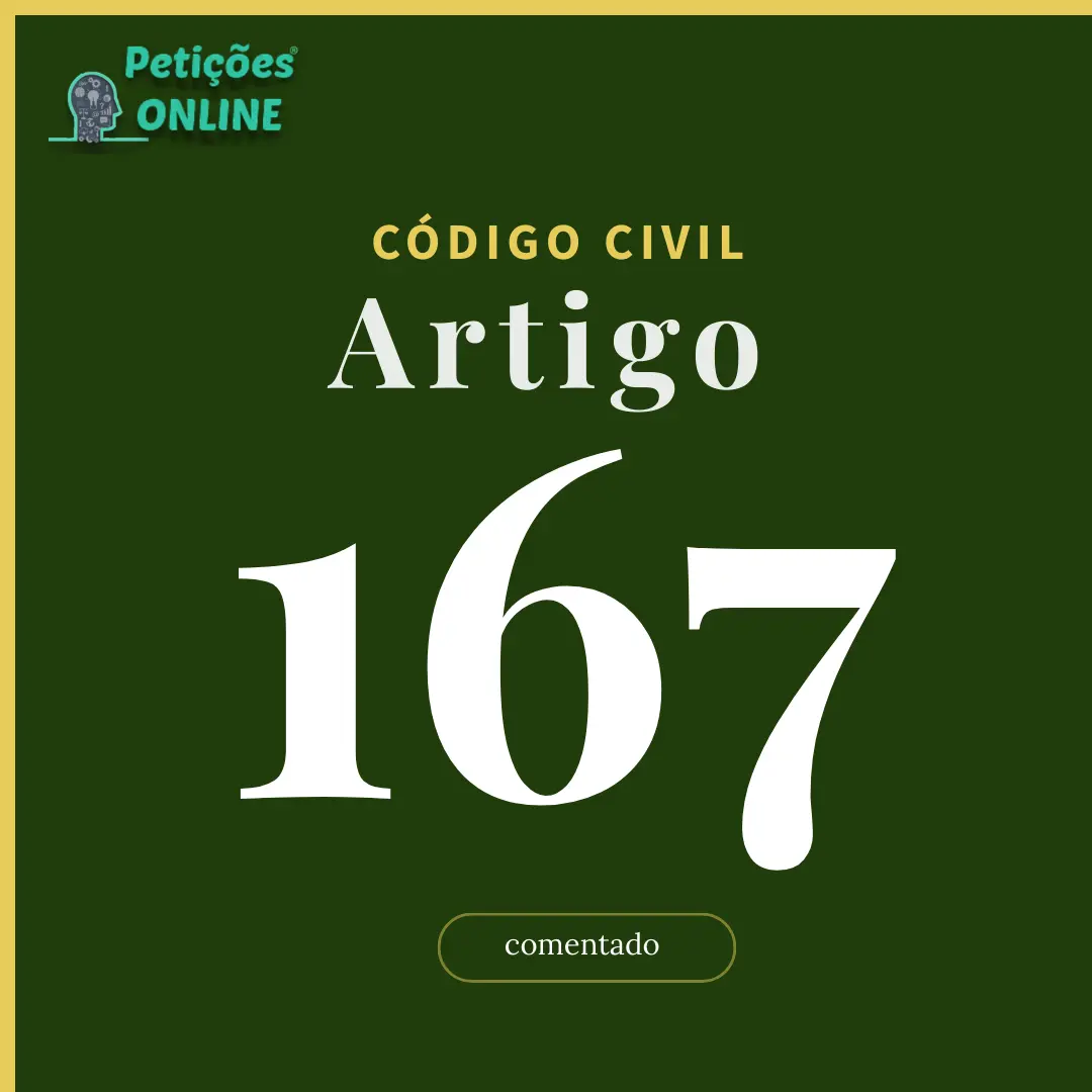 CC Art 167 Comentado
