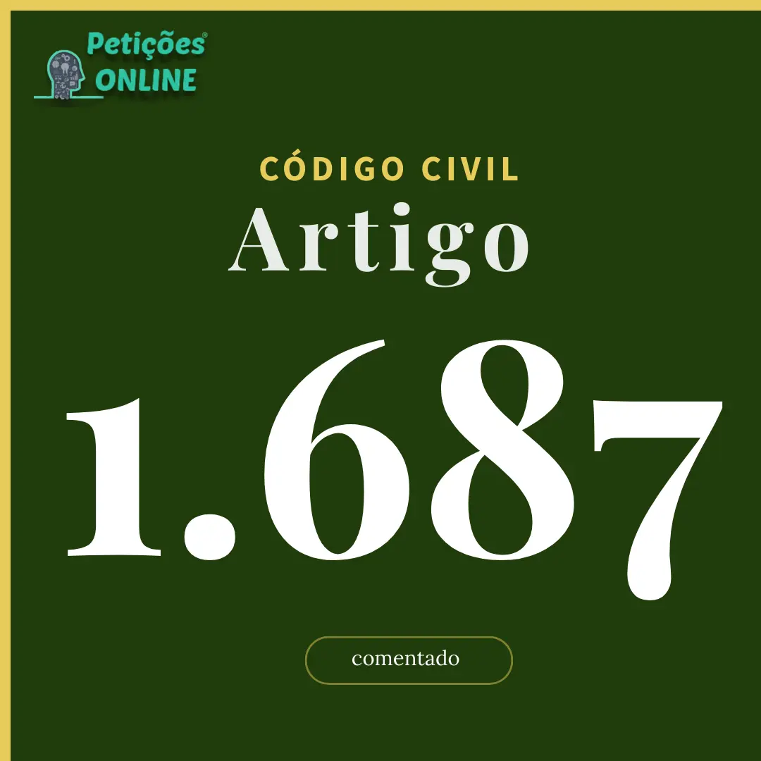 CC Art 1687 Comentado