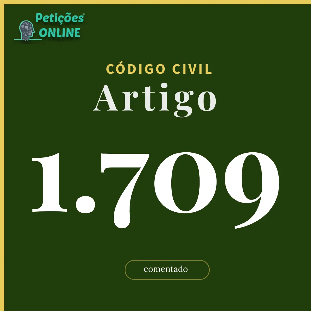 Art 1709 do CC