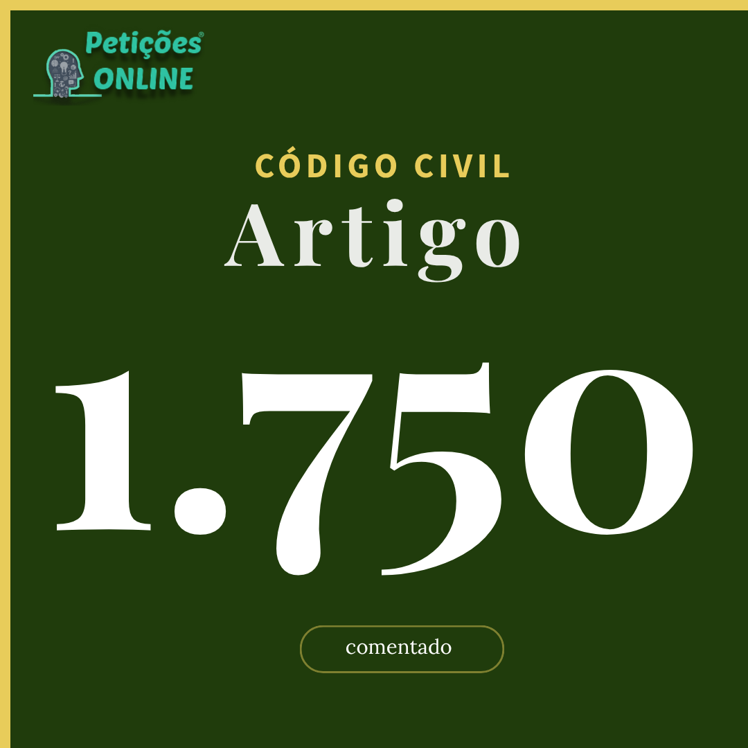 CC Art 750 Comentado