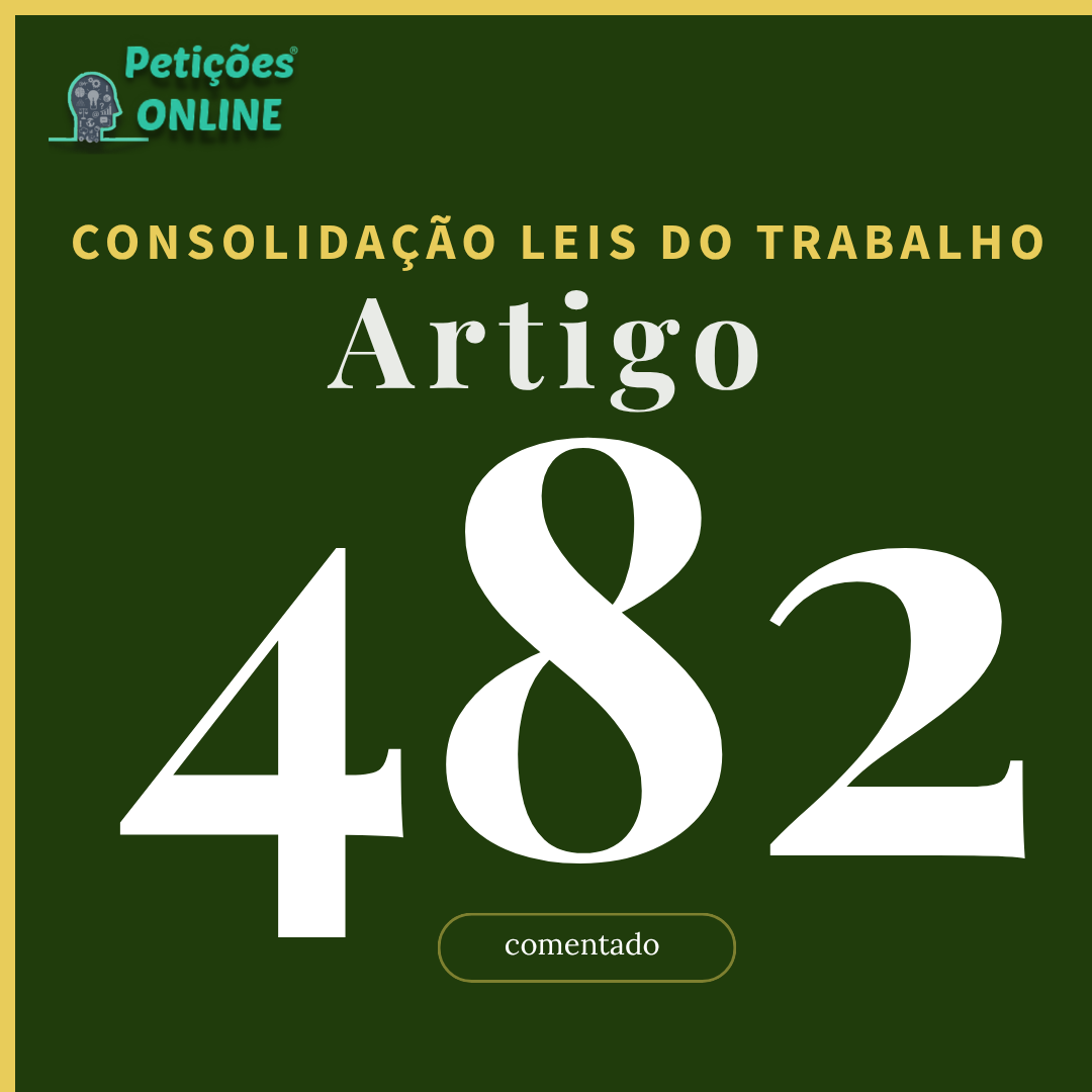 Art. 482 da CLT - Dec-Lei nº 5.452/43