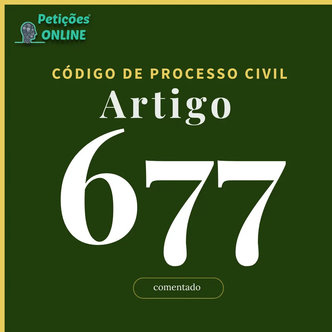 CPC Art 677