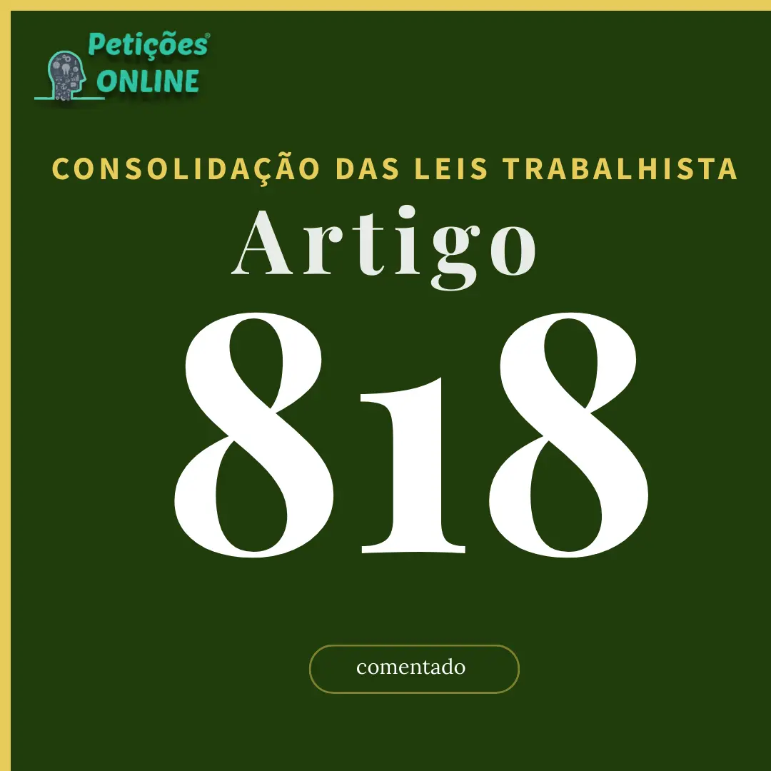 CLT Art 818