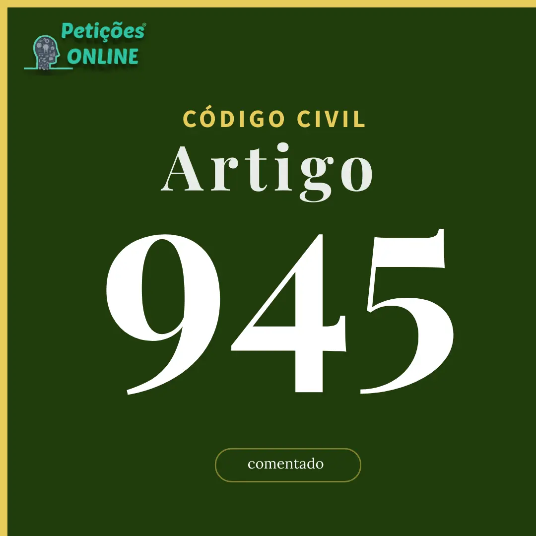 Artigo 945 do Código Civil