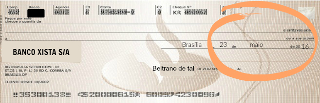 Termo inicial prazo cobrança de cheque