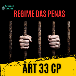 art 33 CP Regime das penas