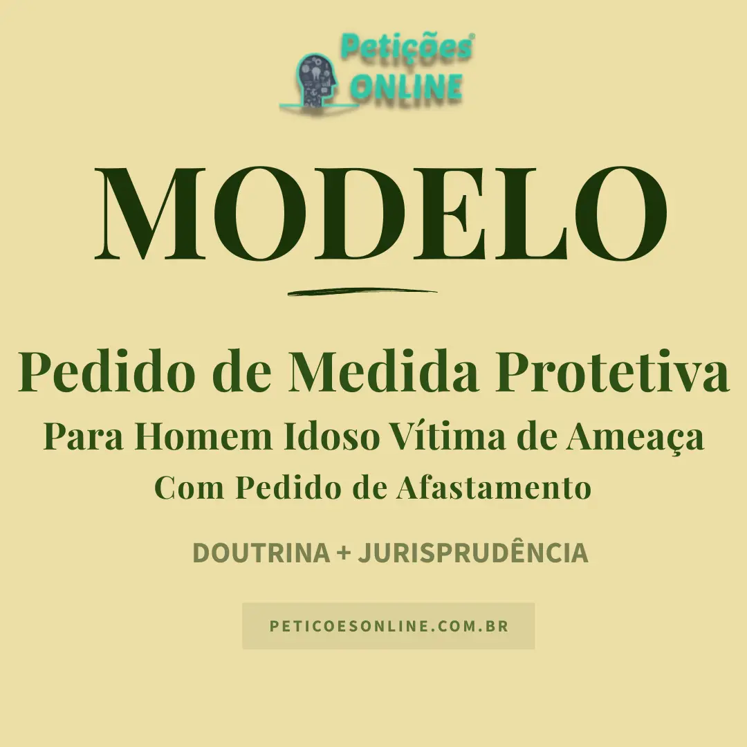 Modelo de Medida Protetiva para Homem Idoso