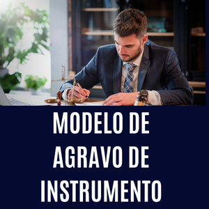 Modelo de agravo de instrumento