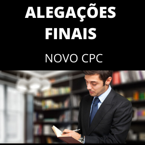 Modelo de alegações finais novo CPC