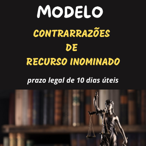 Modelo de contrarrazões de recurso inominado Negativação Indevida