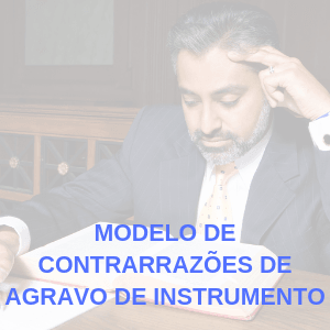 Modelo de contrarrazões a recurso de agravo de instrumento Novo CPC