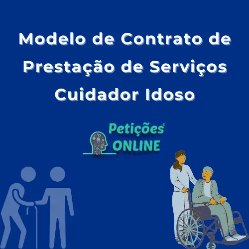 Contrato Prestação Serviços Cuidador Idosos