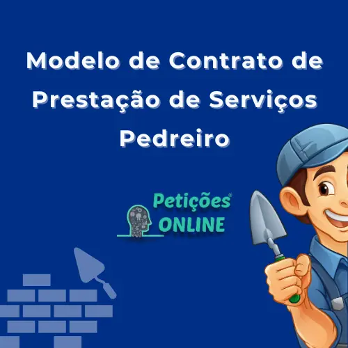 Modelo Contrato Presta&ccedil;&atilde;o Servi&ccedil;os Word Pedreiro