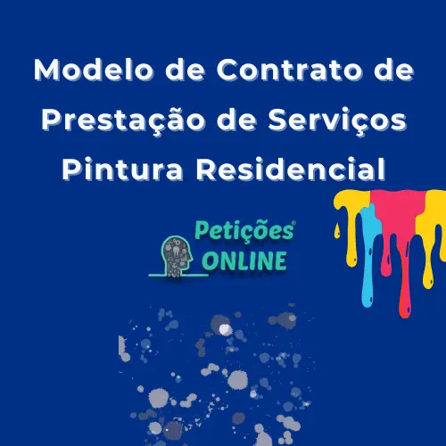 Contrato de Prestação de Serviços de Pintura Residencial