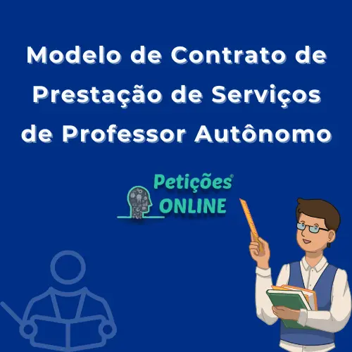 Contrato Prestação Serviços Professor Autônomo