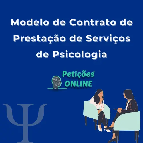 Modelo Contrato Prestação Serviços Psicologia