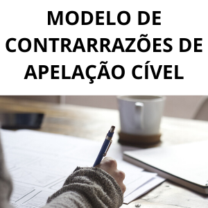 Modelo de contrarrazões de apelação cível Novo CPC