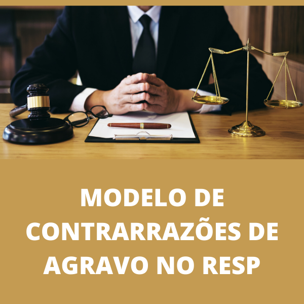 Modelo de contrarrazões de agravo no recurso especial