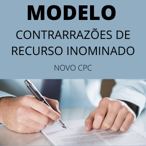 Modelo de contrarrazões de recurso inominado Novo CPC