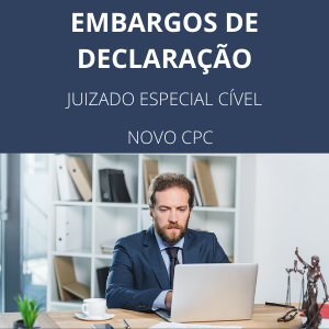 Modelo de embargos de declaração no juizado especial cível novo CPC