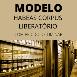 Modelo de habeas corpus liberatório c/c pedido liminar fiança excessiva