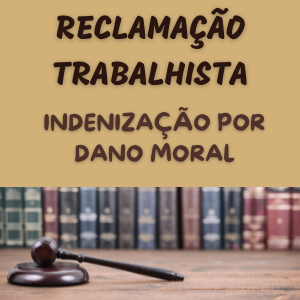 Modelo de reclamação trabalhista Dano Moral Novo CPC