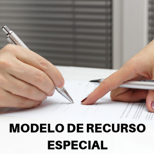 Modelo de recurso especial cível Novo CPC 