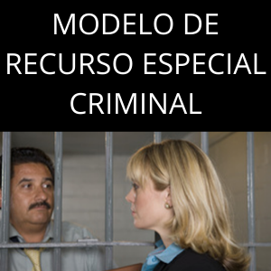 Modelo de recurso especial criminal Novo CPC Roubo