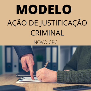 Modelo de petição de ação de justificação criminal