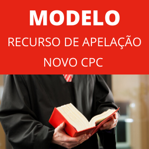 Modelo de recurso de apelação novo cpc