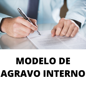 Modelo de agravo interno novo cpc