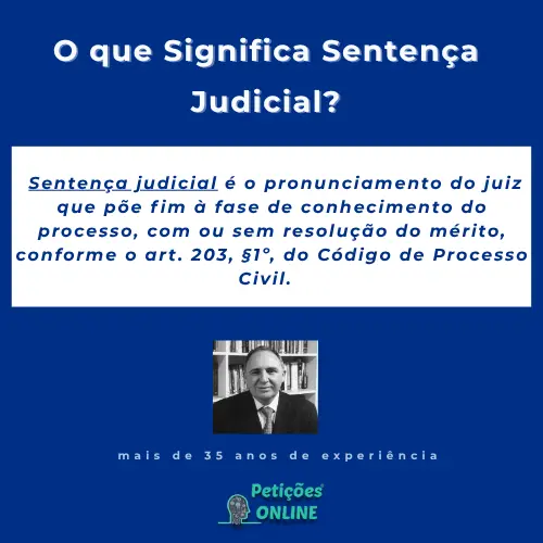 O Que É Sentença Judicial? | Material Completo