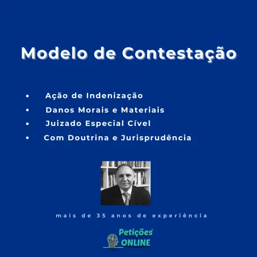 Autor Peti&ccedil;&otilde;es Online - Contesta&ccedil;&atilde;o Culpa Dano Moral