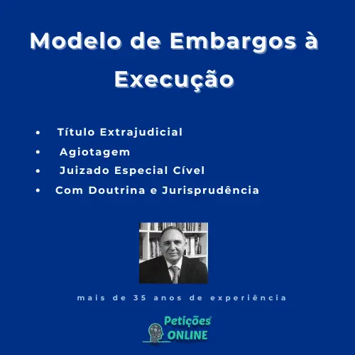 Autor Peticoes Online - Embargos Agiotagem Juizado