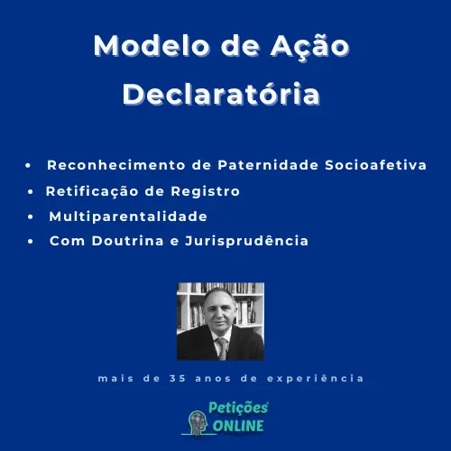 Autor Peti&ccedil;&otilde;es Online - Reconhecimento Paternidade