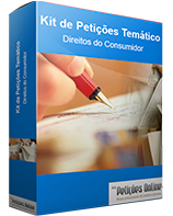 Kit de Petições inciais prontas de Direito do Consumidor - Vol. 01