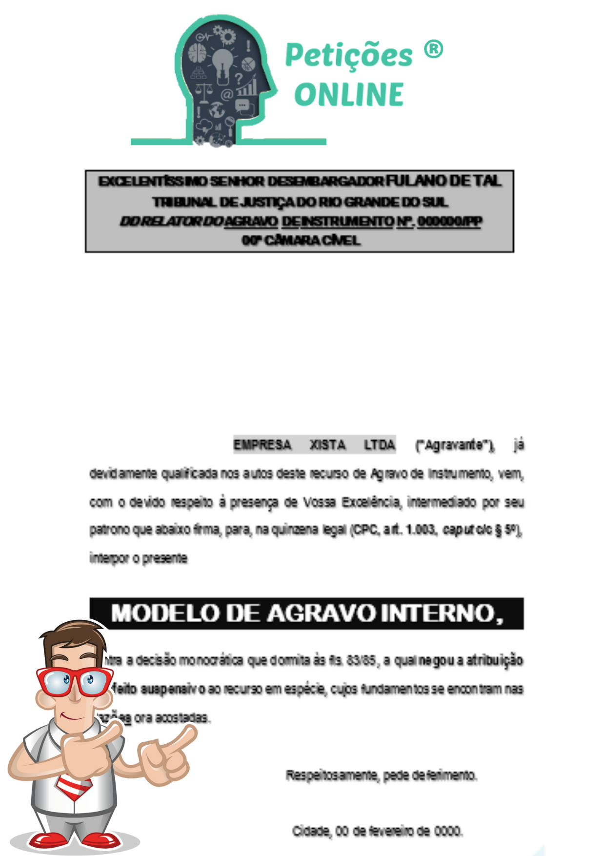 01 - Agravo - de - Instrumento - Ajg, PDF, Advogado