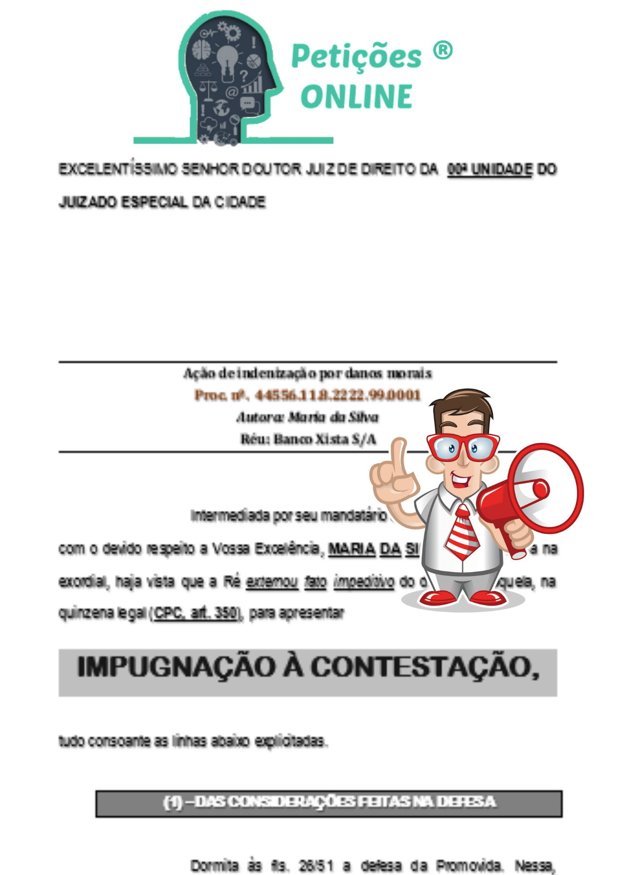 Contestação: Conceito e Princípios