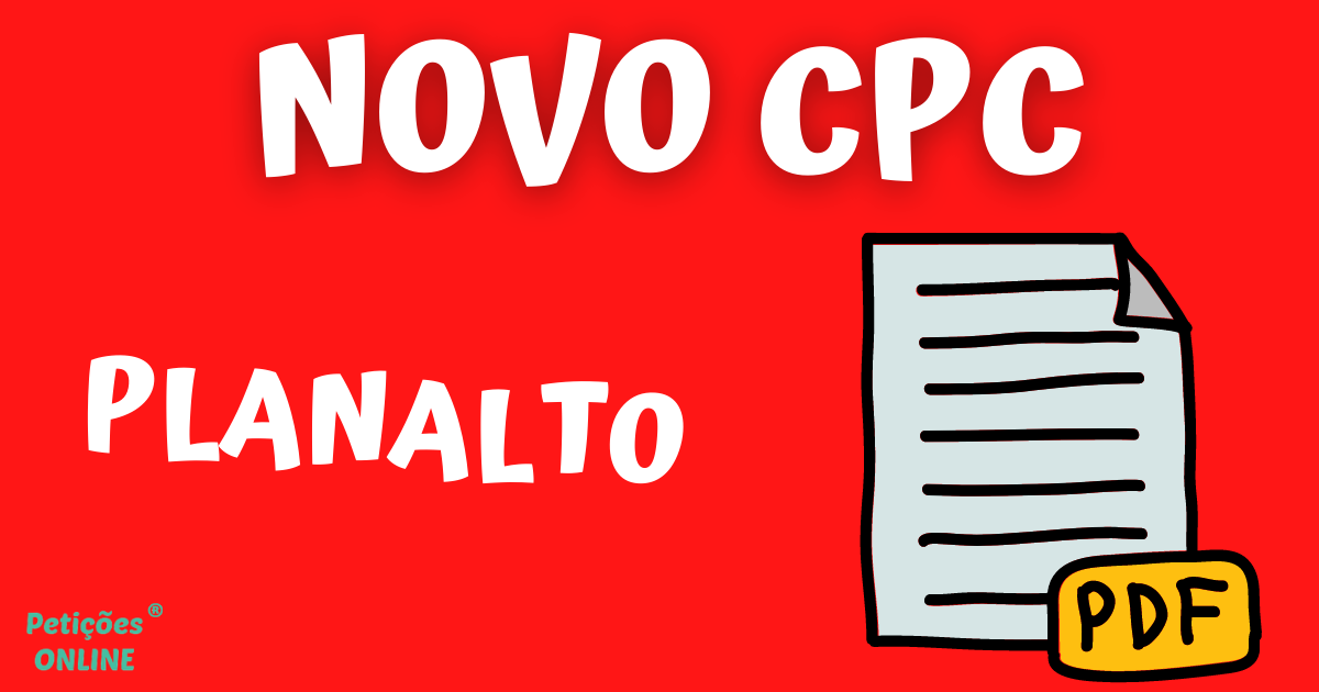 CPC 2015 Planalto em PDF [ Faça Download Rápido! ]