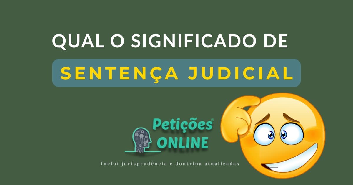 O Que É Sentença Judicial? | Material Completo