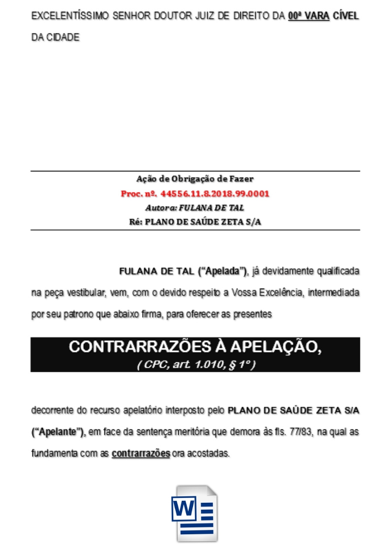 O Que Significa Juntada De Petição De Contrarrazões