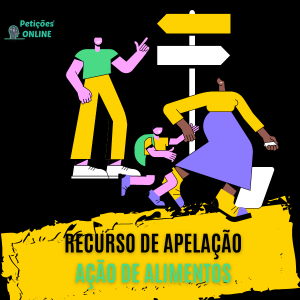 Recurso de apelação em ação de alimentos novo CPC