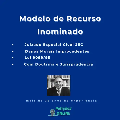 Modelo Recurso Inominado Juizado Especial Cível