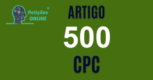 Art 500 do CPC » Jurisprudência Atualizada «