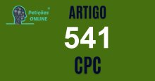 Art 541 do CPC » Jurisprudência Atualizada «