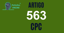 Art 563 do CPC » Jurisprudência Atualizada «