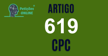 Art 619 do CPC » Jurisprudência Atualizada «