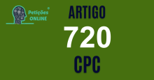 Art 720 do CPC » Jurisprudência Atualizada «